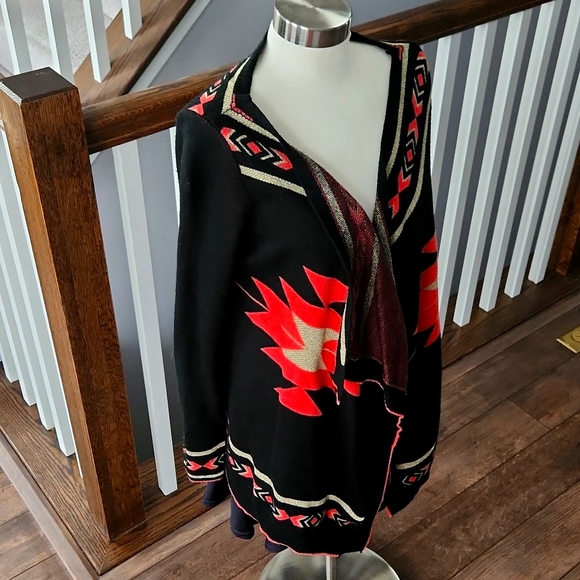 Multi print cardigan - Picture 3 of 3